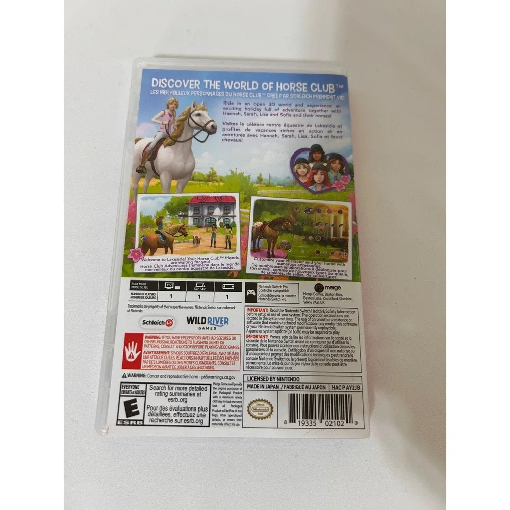 Horse Club Adventures - Nintendo Switch Game - Excellent Condition 2